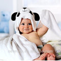 Bébé salive avec des oreilles Super panda doux serviette de bain de haute qualité à capuchon - Panda